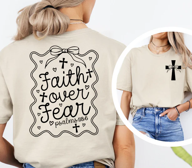 Faith Tees or Sweatshirts *PRINTED*